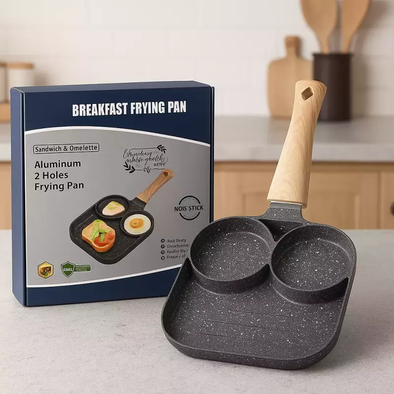 SARTEN ANTIADHERENTE 3 ESPACIOS