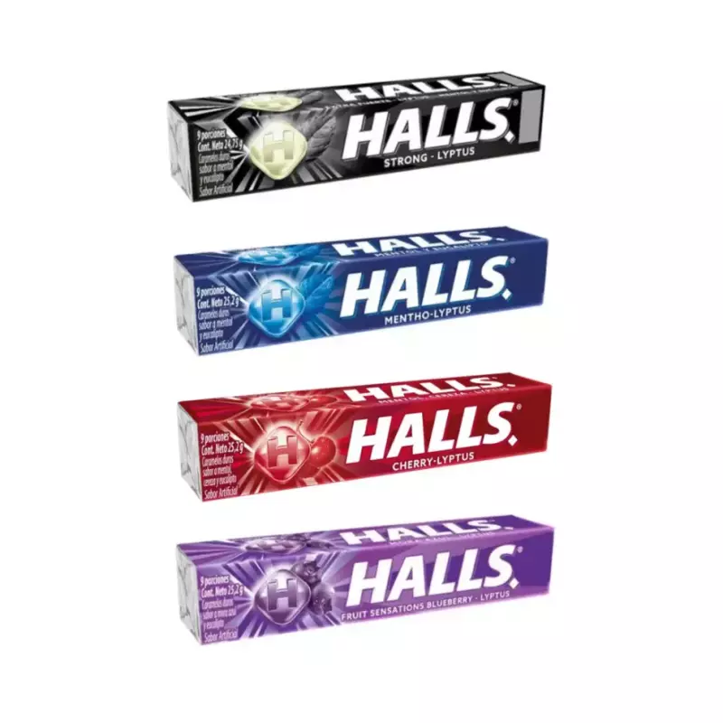 Caramelos HALLS sabores