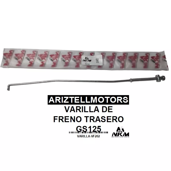 VARILLA DE FRENO TRASERO GS125