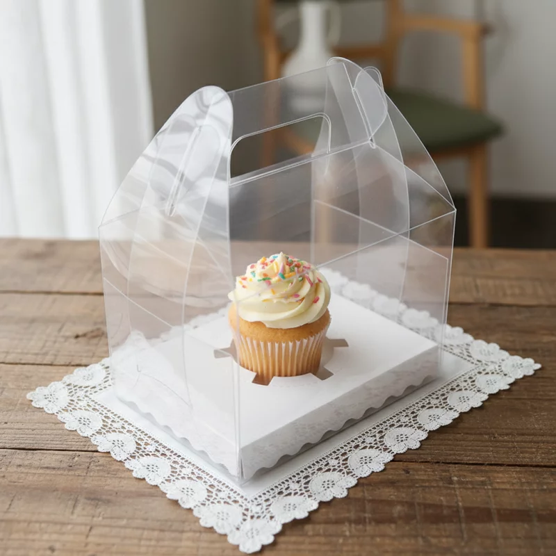 0985 CAJA  DE ACETATO CUPCAKE