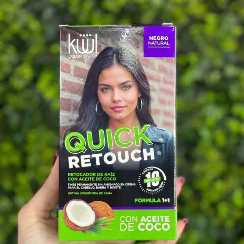 Quick retouch negro natural