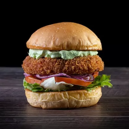 Hambúrguer de Frango