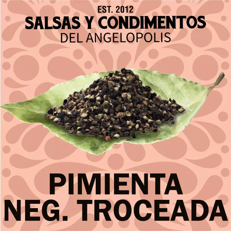 PIMIENTA NEGRA TROCEADA