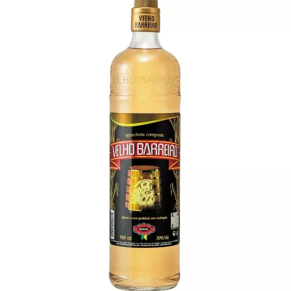 Cachaça Velho Barreiro Gold 910ml