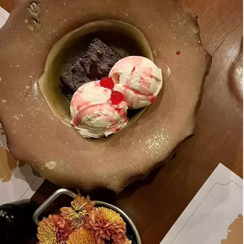 Brownie com Sorvete