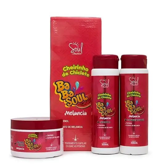 Kit Capilar 3x1 Babasoul Melancia