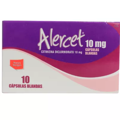 ALERCET 10 TABLETAS