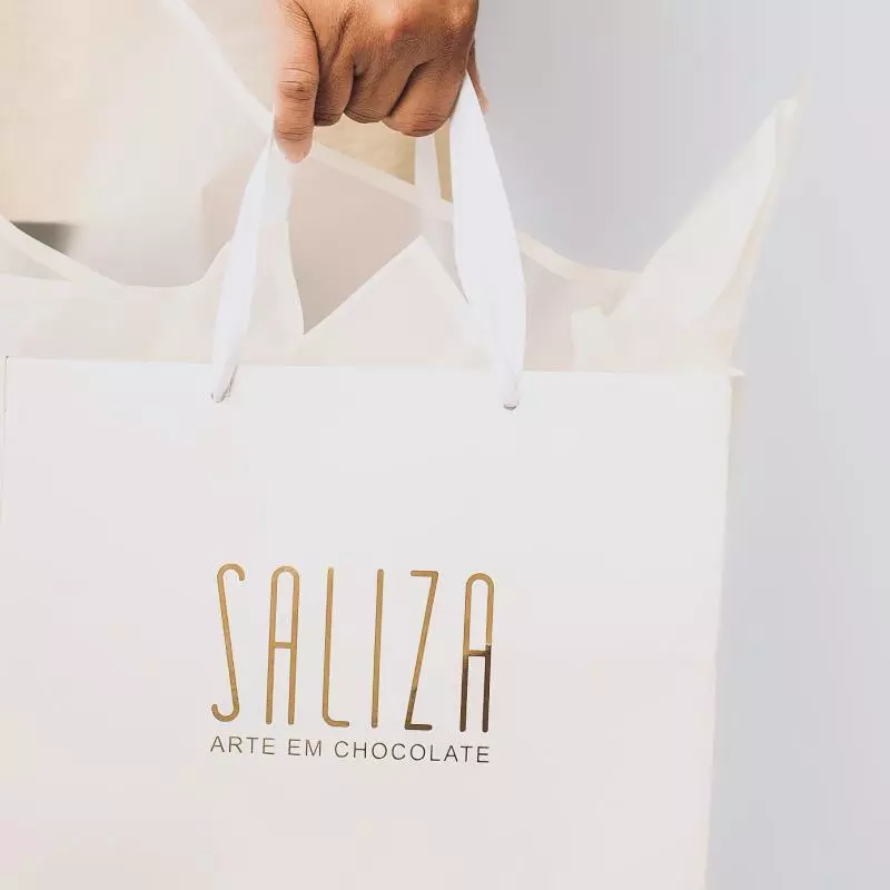 Sacola personalizada para presente