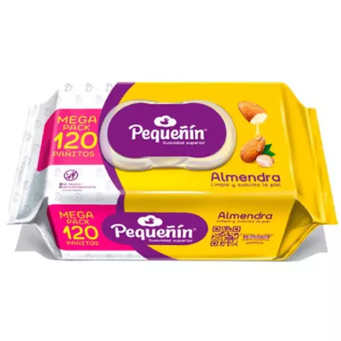 Toallas Humedas pequeñin x 100