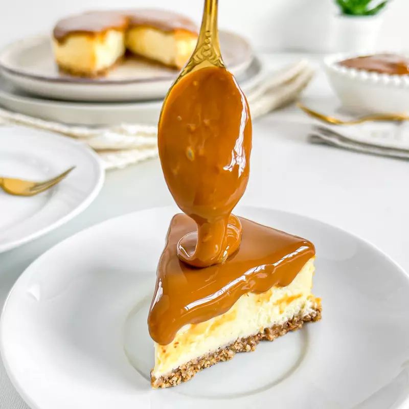 Cheesecake de doce de leite