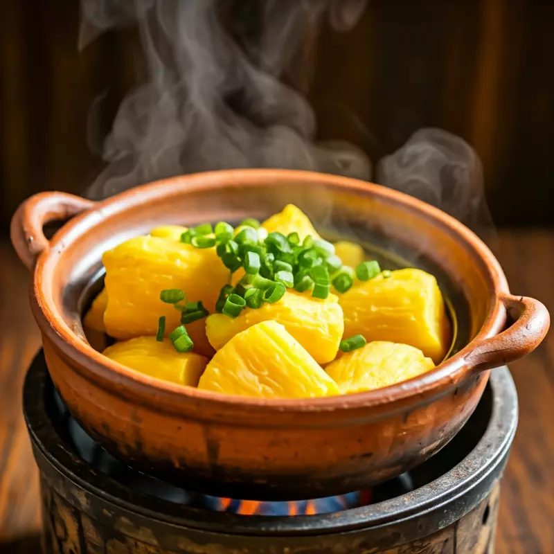 PORÇÃO DE MANDIOCA