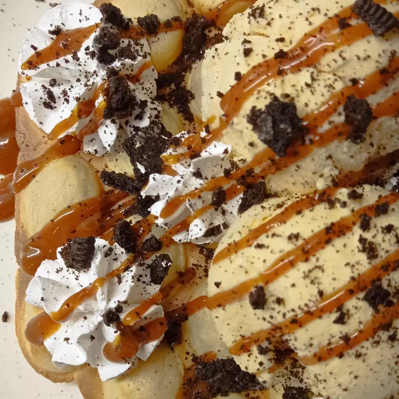Bubble waffle OREO