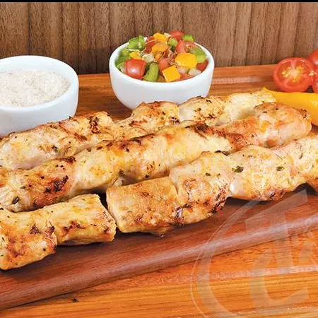 Espeto Filé de peito de frango