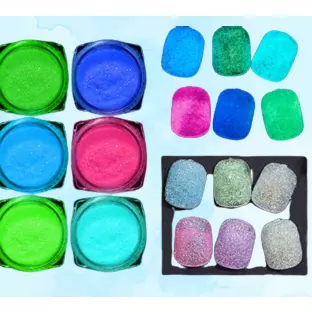 Kit de acrilicos fosforecente
