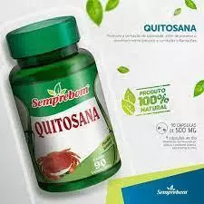 QUITOSANA - 90 CÁPS - 500MG