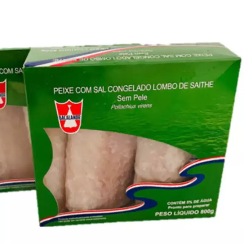 FILÉ DE BACALHAU SAITHE SEM PELE