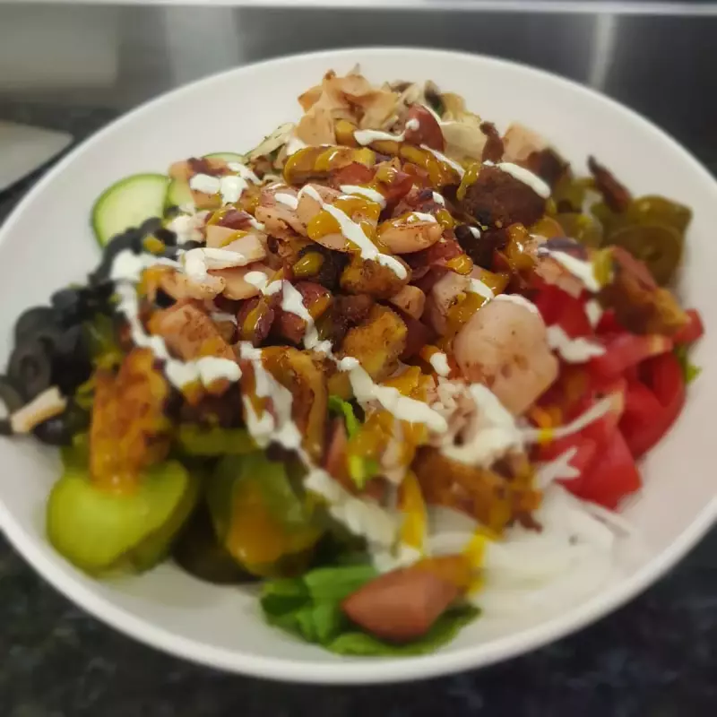 Ensalada con proteína