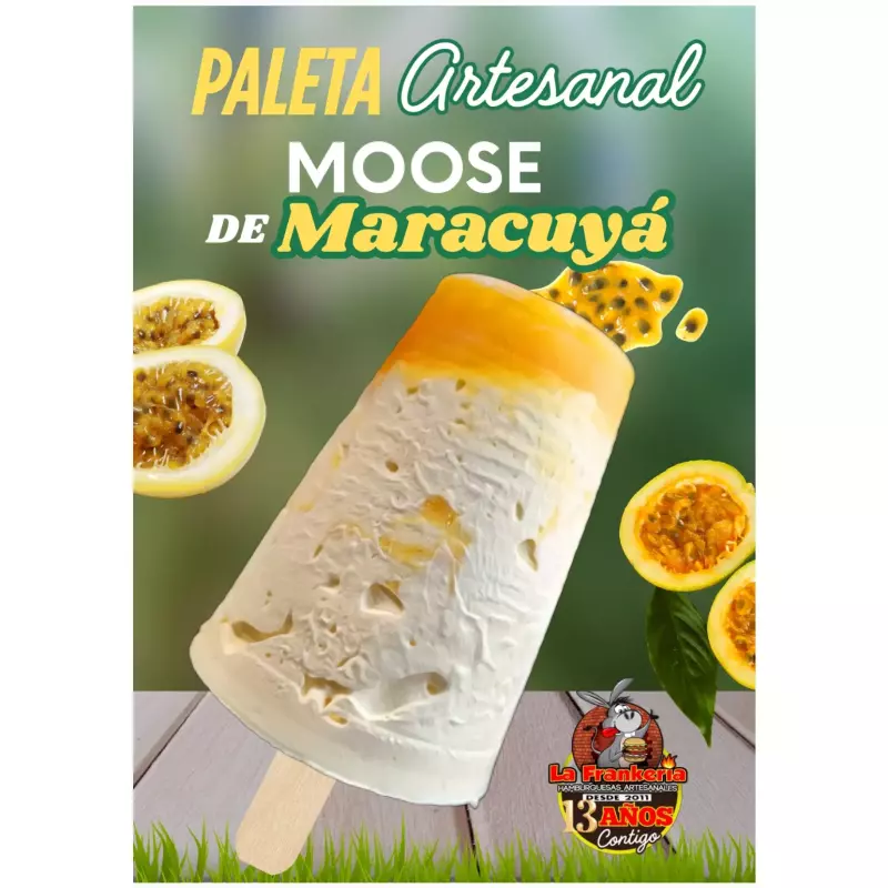 Paleta /Moose de Maracuyá
