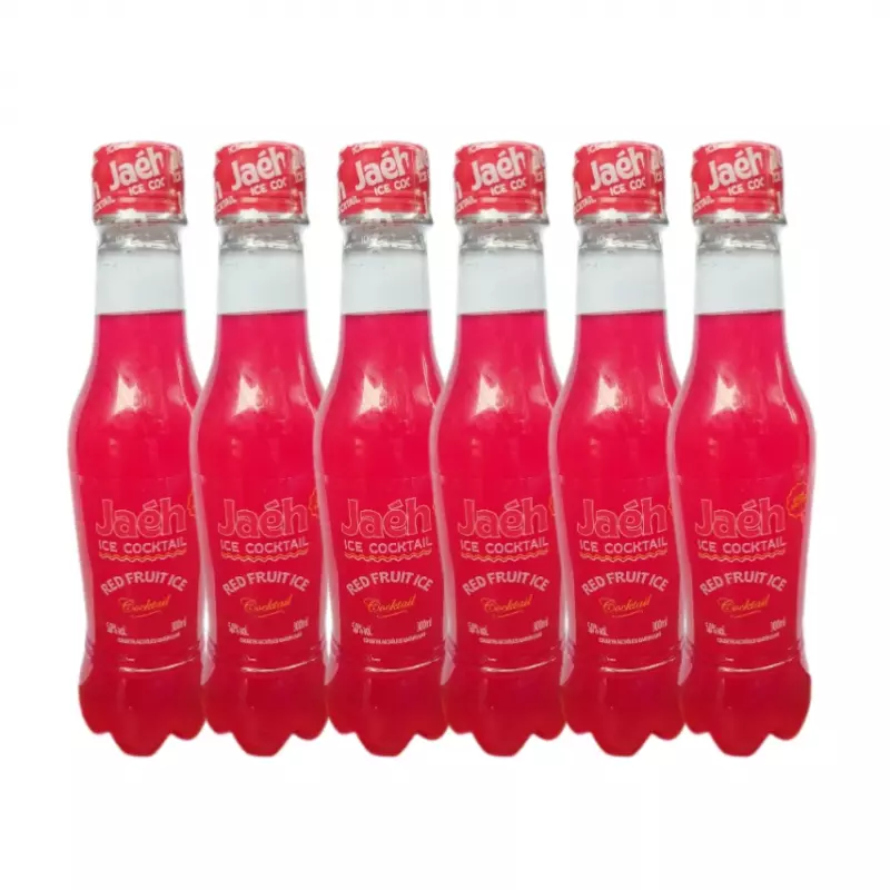 Ice de Frutas Red Jaéh 300ml C/6