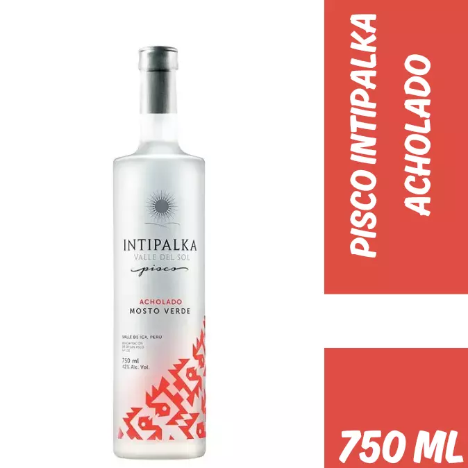 PISCO INTIPALKA ACHOLADO - 750 ML