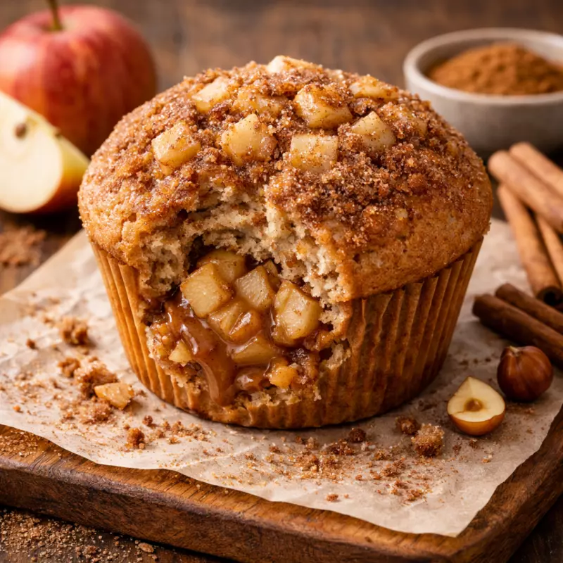 🧁 Muffin Pomme Cannelle