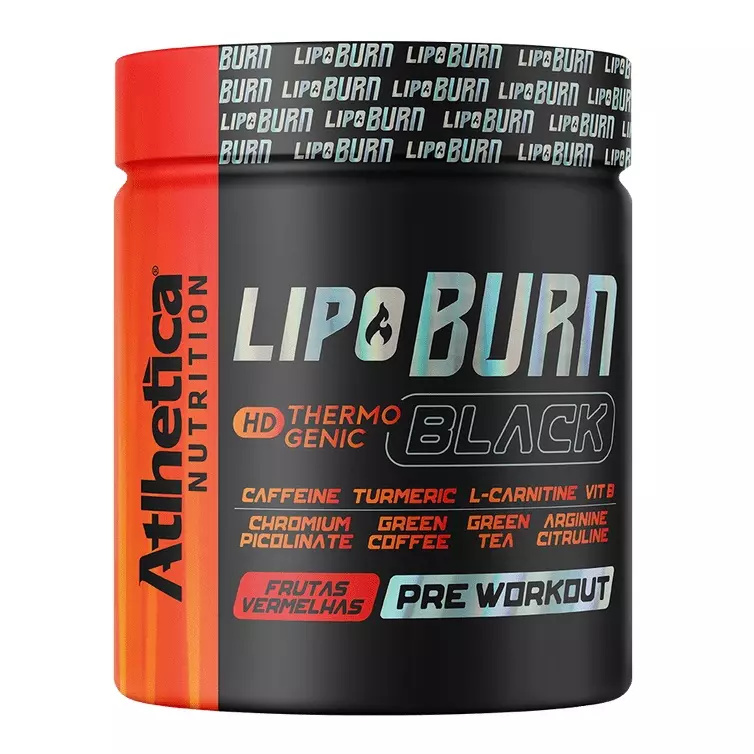 Lipo Burn Black 200g Atlhetica