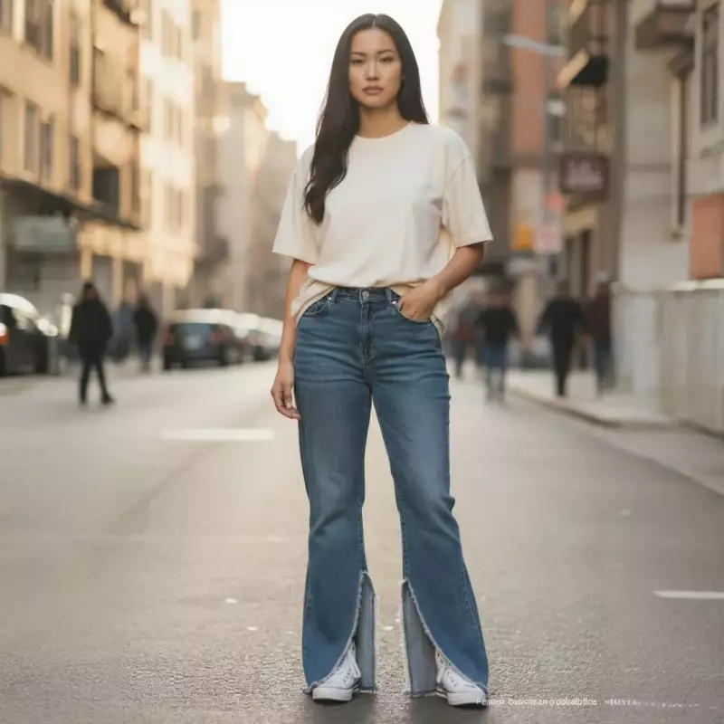 Jeans con aberturas 65125