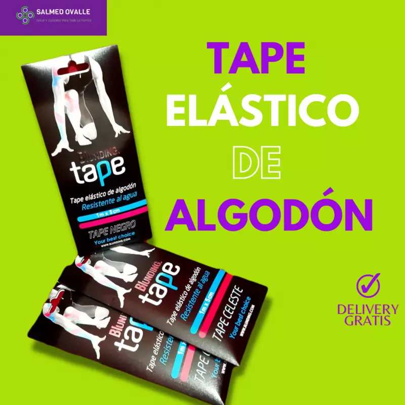 TAPE ELÁSTICO DE ALGODÓN