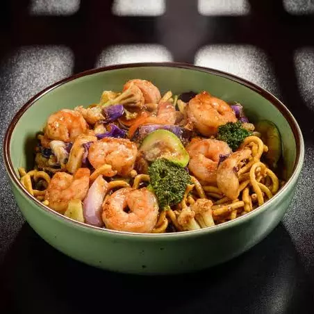 Yakissoba frutos do mar