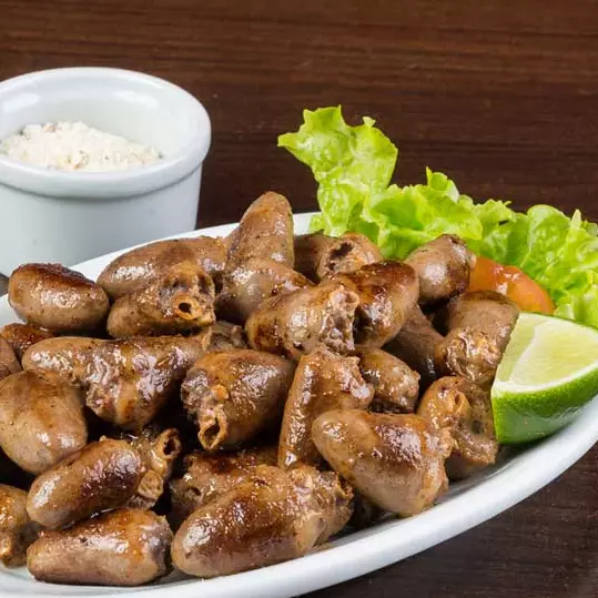 Porção de coraçãozinho