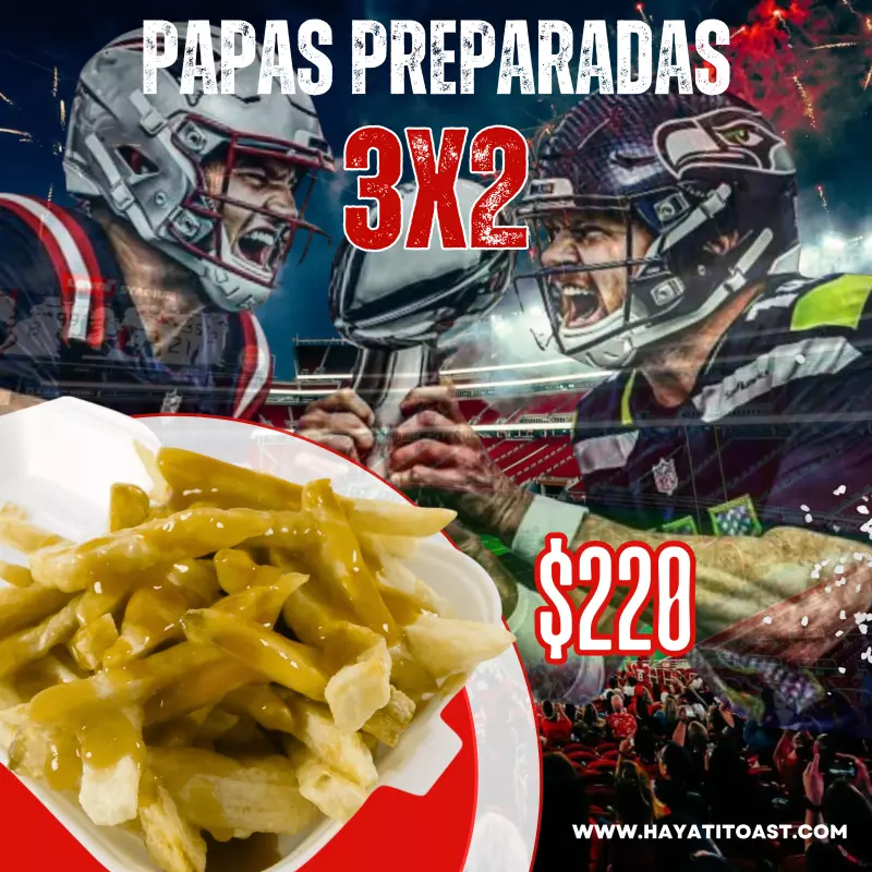 Papas Preparadas 3x2