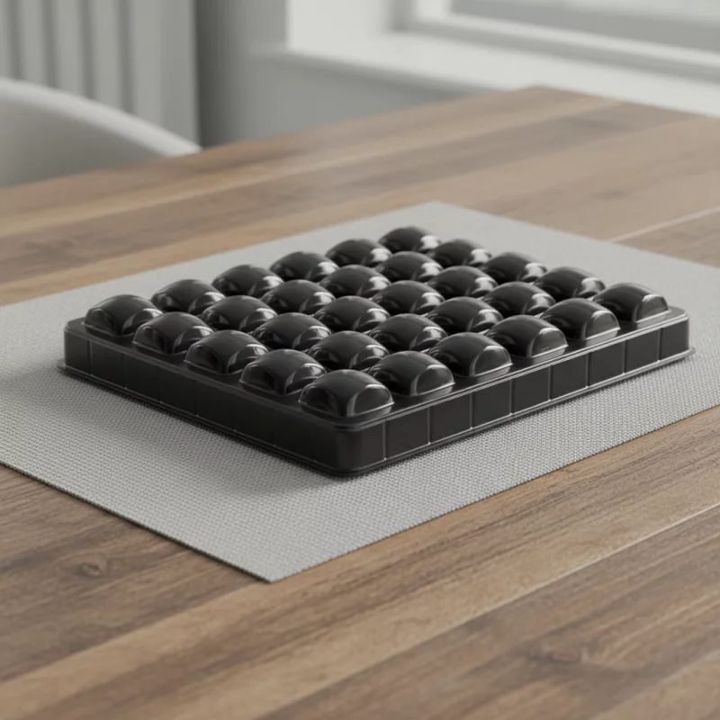 0992 ENVASE PORTA MACARO - 36 SLOTS