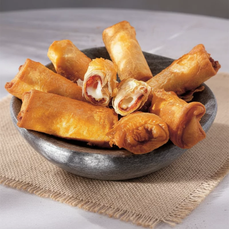 ROLLITOS JAMON QUESO