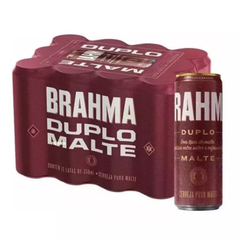 Brahma Duplo Malte 350ml (fardo)