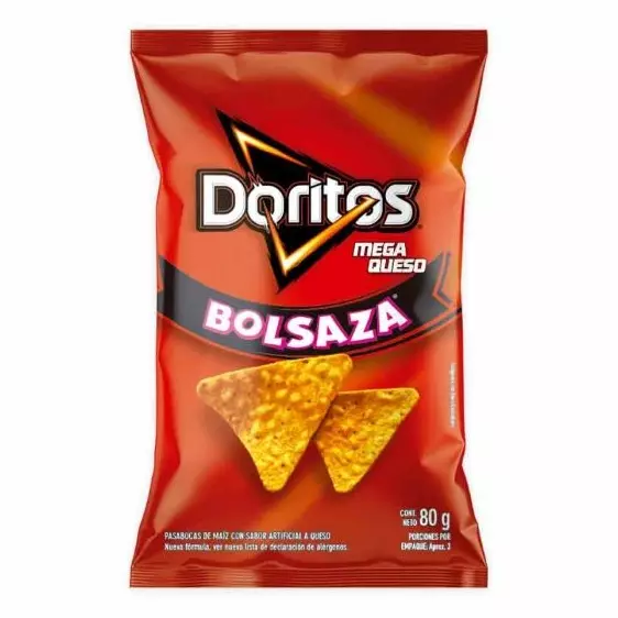 Doritos Mega Queso Bolsaza 80g