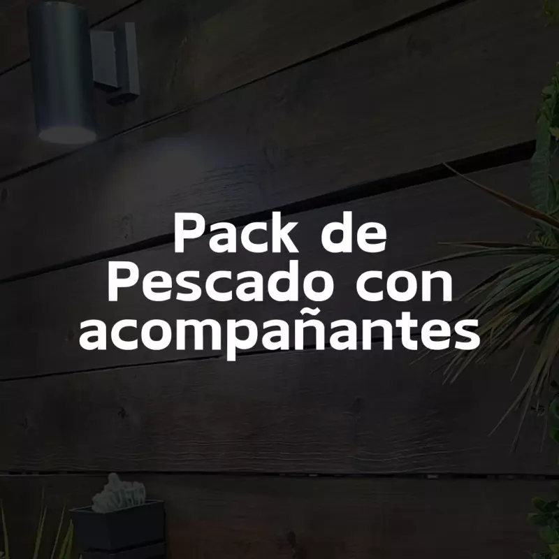 Pescado - Pack con acompañantes