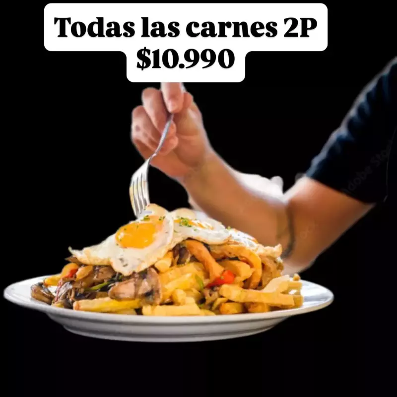 Chorrillana 2P Todas las Carnes