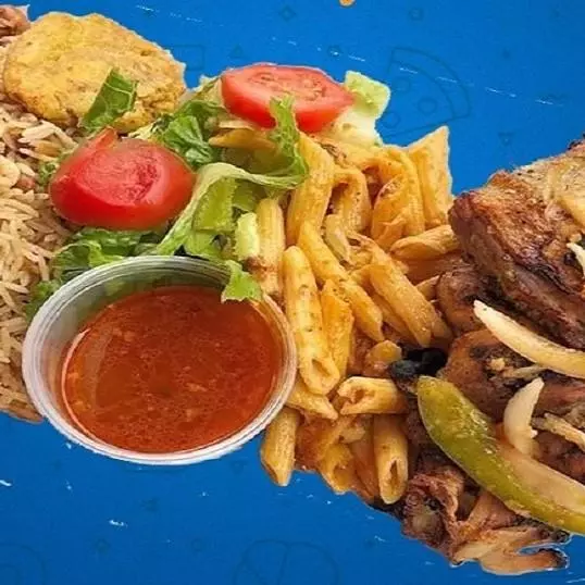 Du riz au poulet y Macaroni gratiné