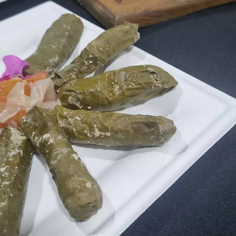 Hojitas de parra con millo