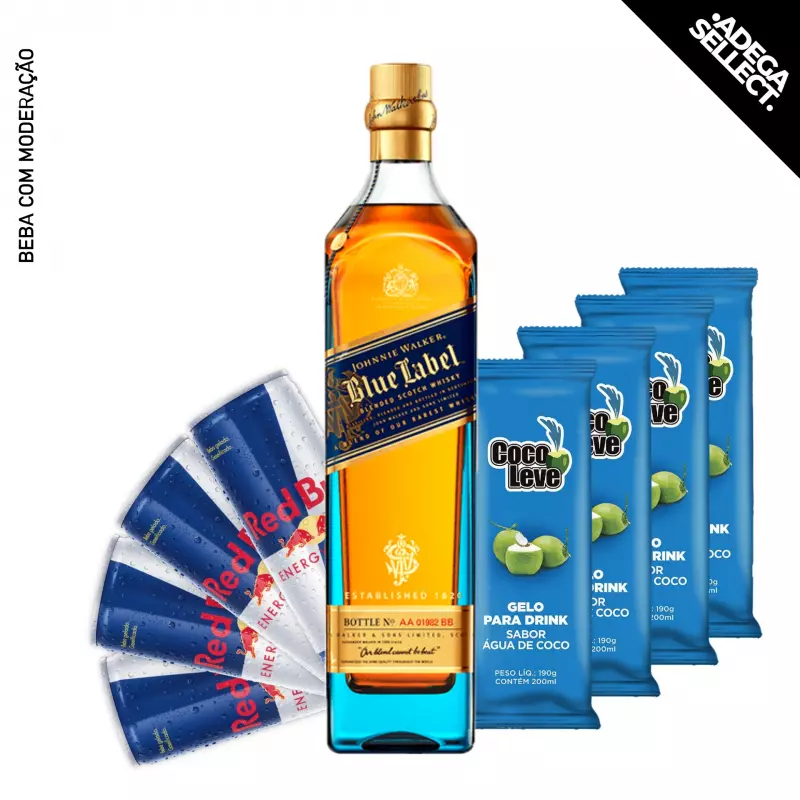 Combo Whisky J. Walker Blue Label