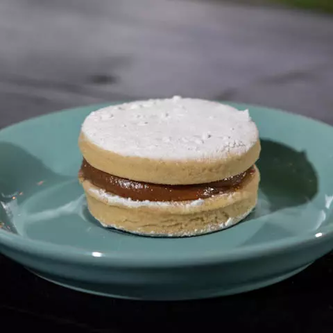 Alfajor de dulce de leche