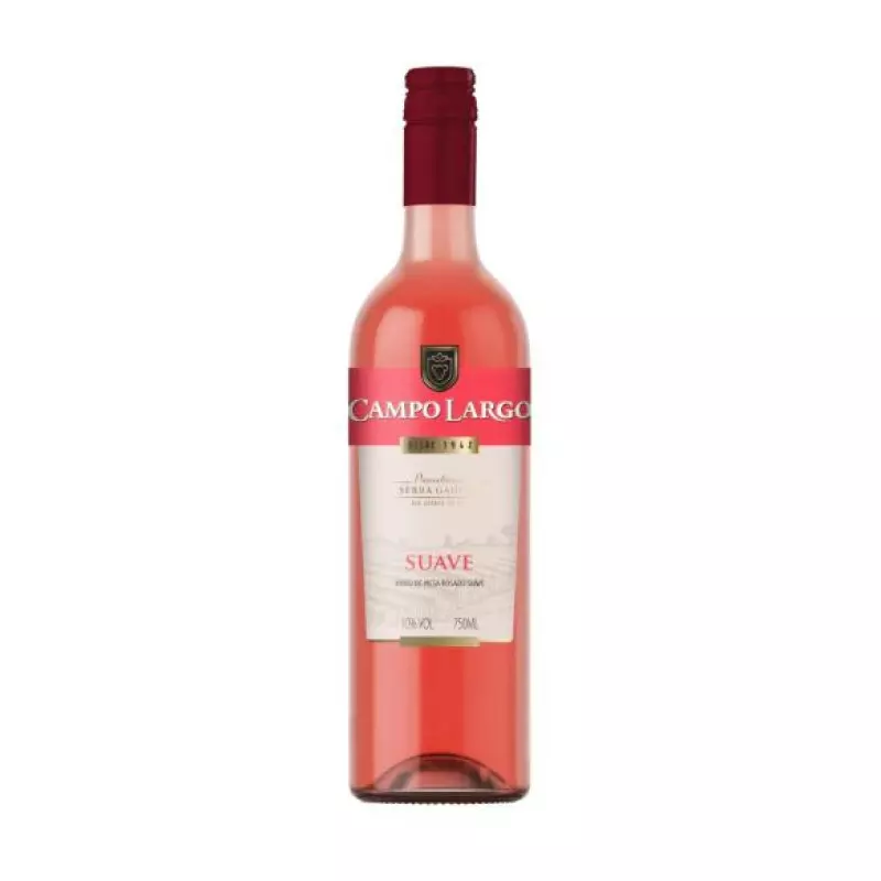 Vinho Campo Largo Rose Suave