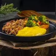 Desfiadinho de carne/Clean Food