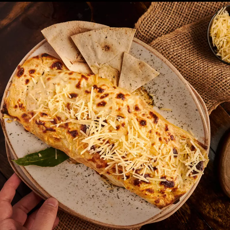 Crepes de pollo y champiñon