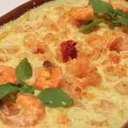 Camarão aos 03 Queijos