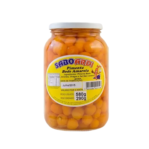 Pimenta biquinho amarela