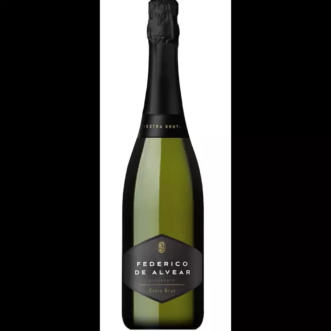 Champagne extra brut.