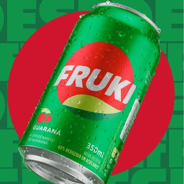 Fruki guaraná lata (350ml)