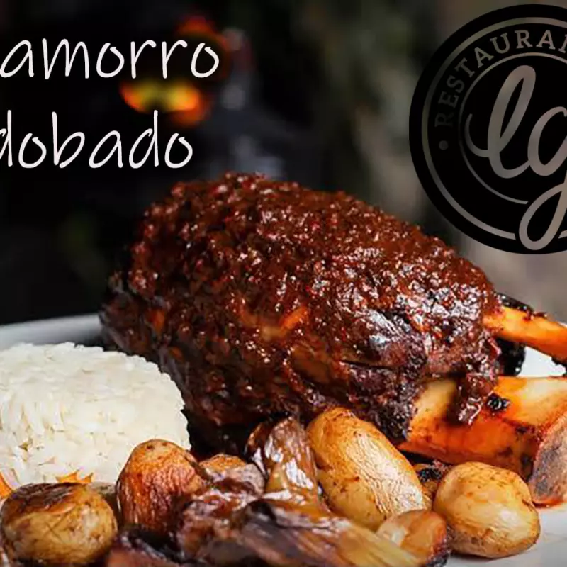 Medallones de chamorro adobado