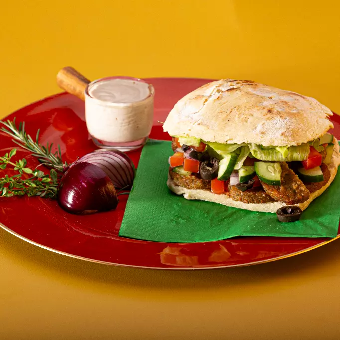 Sanduba Faláfel (vegano)